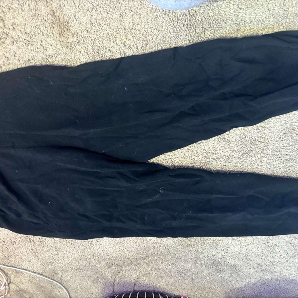 Black sweat pants